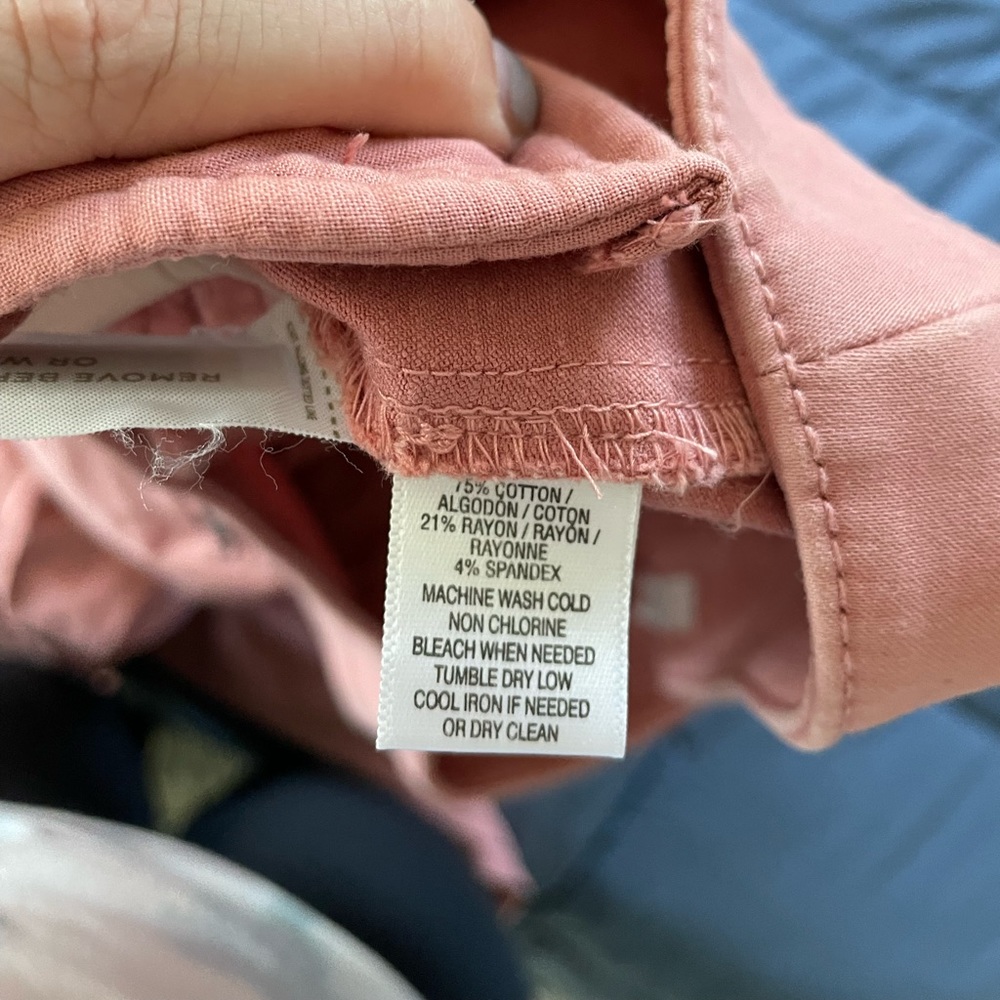 Loft Salmon Colored Dress Pants - Picture 7 of 9